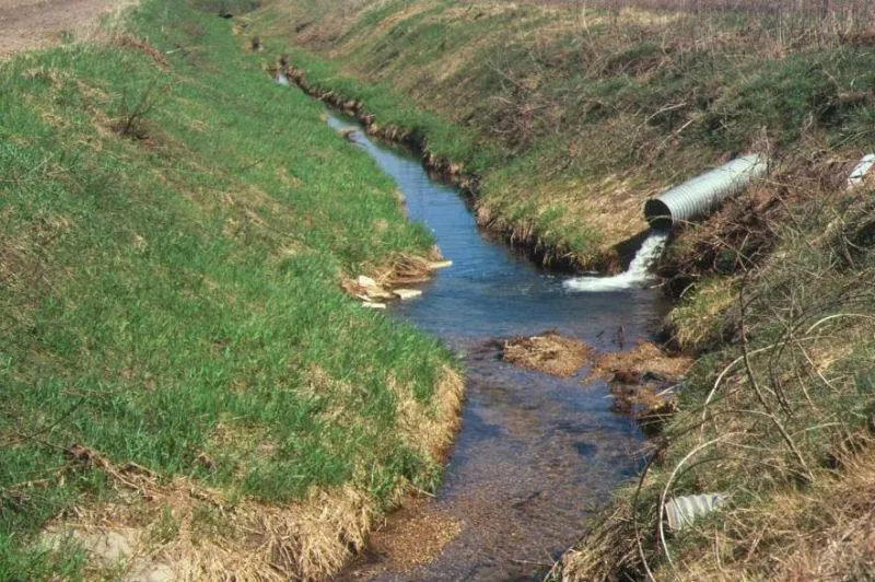 Cropland drainage
